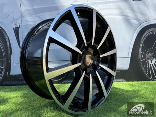 Ratlankis R20x11  5X130  ET  56  71.5  1067  Black Polished (MB)  For PORCH  (P)  (Rear+Front)