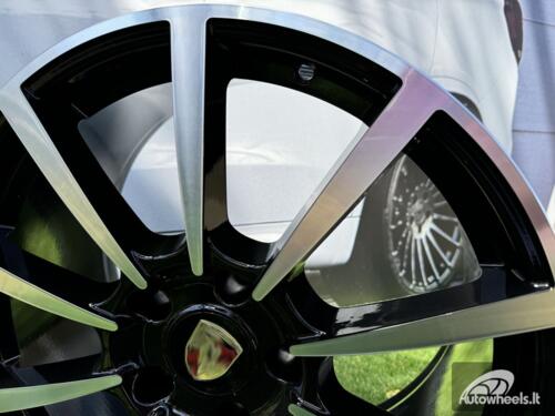 Ratlankis R20x11  5X130  ET  56  71.5  1067  Black Polished (MB)  For PORCH  (P)  (Rear+Front)