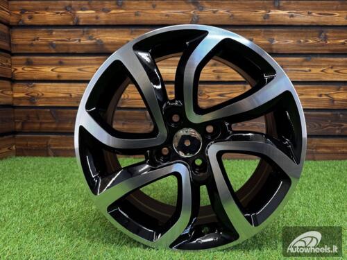 Ratlankis R16x6.5  4X108  ET  26  65.1  A417  Black Polished (MB)  For CITRO  (P)