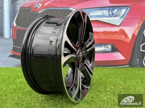 Ratlankis R16x6  4X108  ET  22  65.1  A5108  Black Polished (MB)  For CITRO  (P)