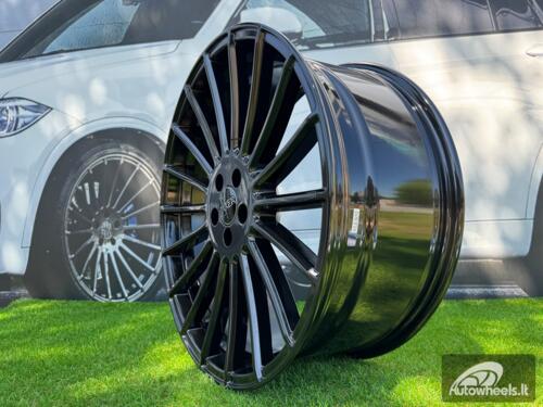 Ratlankis R21x9  5X108  ET  40  63.3  HX010  Black (BL)  For HAXER  (Z2)