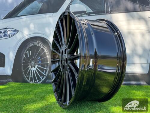 Ratlankis R21x9  5X108  ET  40  63.3  HX010  Black (BL)  For HAXER  (Z2)