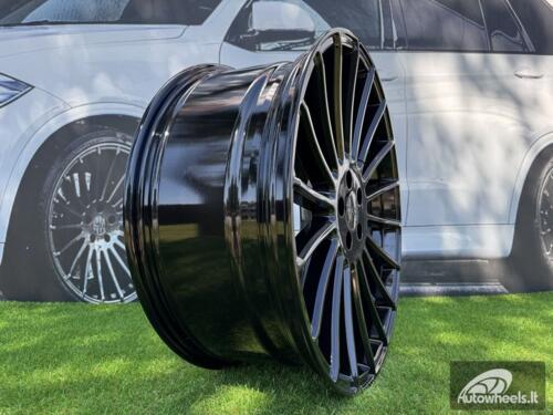 Ratlankis R21x9  5X108  ET  40  63.3  HX010  Black (BL)  For HAXER  (Z2)
