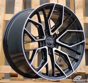 Ratlankis R19x9.5  5X112  ET  20  66.5  HX015F  (3S5981)  Black Polished (MB)  For HAXER  (K4)  (HYBRID FORGED)