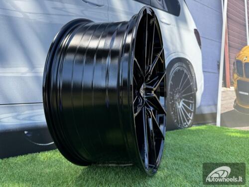 Ratlankis R18x8  5X110  ET  33  65.1  HX036  (A5581)  Black (BL)  For HAXER  (P)