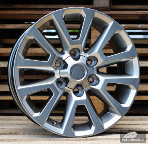 Ratlankis R17x7.5  6X139.7  ET  25  106.1  B1072  (BK5881)  Hyper Black (HB)  For TOYOT  (L6)