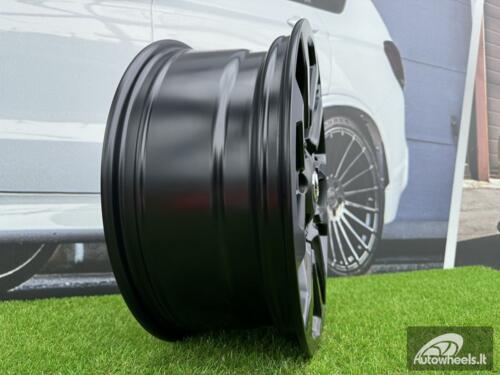 Ratlankis R17x7.5  6X139.7  ET  30  106  B1623  (BK5901)  Black Half Matt (BLHM)  For TOYOT  (M)