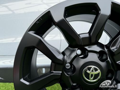 Ratlankis R17x7.5  6X139.7  ET  30  106  B1623  (BK5901)  Black Half Matt (BLHM)  For TOYOT  (M)