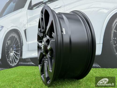 Ratlankis R17x7.5  6X139.7  ET  30  106  B1623  (BK5901)  Black Half Matt (BLHM)  For TOYOT  (P)