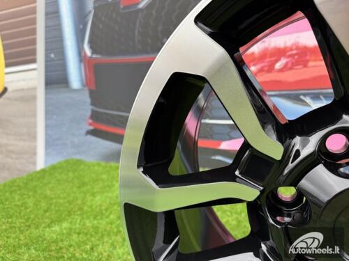 Ratlankis R17x7.5  6X139.7  ET  30  106  B1623  (BK5901)  Black Polished (MB)  For TOYOT  (R)