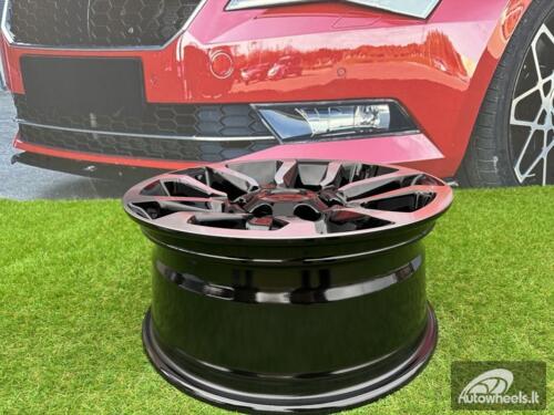 Ratlankis R17x7.5  6X139.7  ET  30  106  B1623  (BK5901)  Black Polished (MB)  For TOYOT  (R)