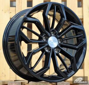 Ratlankis R17x7.5  5X108  ET  50  63.3  B5433  Black (BL)  For FORD  (L6)