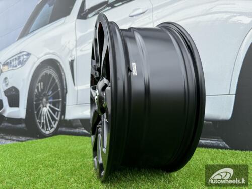 Ratlankis R18x7.5  6X139.7  ET  25  106  B1623  Black Half Matt (BLHM)  For TOYOT  (Z2)  (4x4)