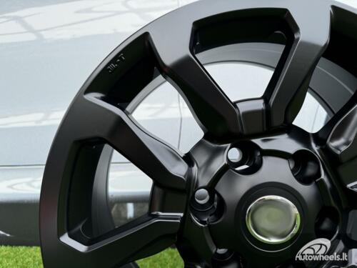 Ratlankis R18x7.5  6X139.7  ET  25  106  B1623  Black Half Matt (BLHM)  For TOYOT  (Z2)  (4x4)