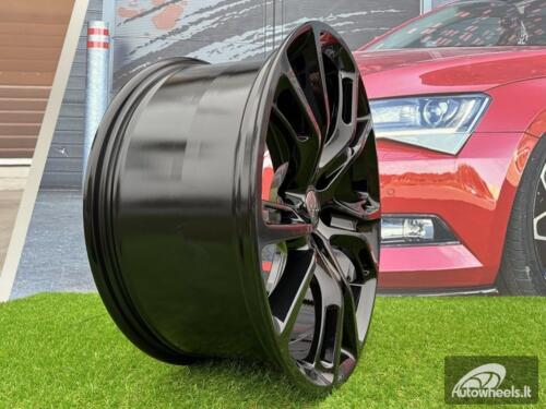 Ratlankis R18x8  5X127  ET  34  71.5  BK568  Black (BL)  For JEEP  (K4)