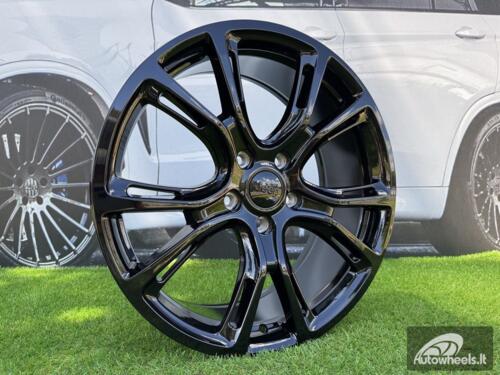 Ratlankis R18x8  5X127  ET  34  71.5  BK568  Black (BL)  For JEEP  (R+Z7)