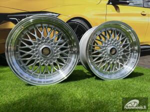 Ratlankis R17x7.5  10X112/120  ET  35  72.6  BY479  Silver+Polished Lip (SP)  For RACIN  (Z3)  (Rear+Front Style BBS)