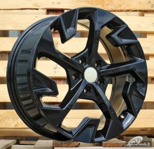Ratlankis R18x7.5  5X114.3  ET  51  67.1  D1928  Black (BL)  For KIA  (Z3+K4)  (NEW MODEL)