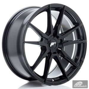 JR Wheels JR21 19x8,5 ET20-45 5H BLANK Gloss Black