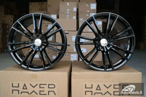 Ratlankis R19x8.5  5X112  ET  27  66.6  A7065  (BY1356)  Black (BL)  For BMW  (Z3)  (Front+Rear)