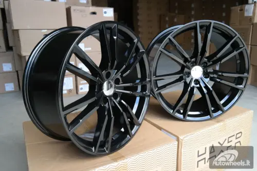 Ratlankis R19x8.5  5X112  ET  27  66.6  A7065  (BY1356)  Black (BL)  For BMW  (Z3)  (Front+Rear)