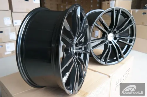 Ratlankis R19x8.5  5X112  ET  27  66.6  A7065  (BY1356)  Black (BL)  For BMW  (Z3)  (Front+Rear)