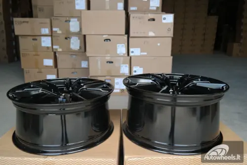 Ratlankis R19x8.5  5X112  ET  27  66.6  A7065  (BY1356)  Black (BL)  For BMW  (Z3)  (Front+Rear)