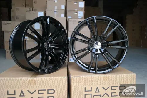 Ratlankis R19x8.5  5X112  ET  27  66.6  A7065  (BY1356)  Black (BL)  For BMW  (Z3)  (Front+Rear)
