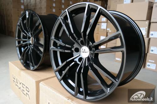 Ratlankis R19x9.5  5X112  ET  38  66.6  A7065  (BY1356)  Black (BL)  For BMW  (Z3)  (Front+Rear)