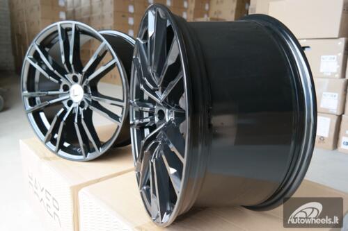 Ratlankis R19x9.5  5X112  ET  38  66.6  A7065  (BY1356)  Black (BL)  For BMW  (Z3)  (Front+Rear)