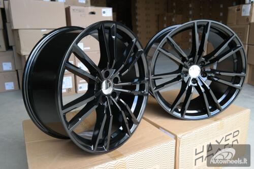 Ratlankis R19x9.5  5X112  ET  38  66.6  A7065  (BY1356)  Black (BL)  For BMW  (Z3)  (Front+Rear)