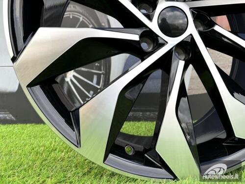 Ratlankis R18x7.5  5X112  ET  40  57.1  I1139  Black Polished (MB)  For SKODA  (K8+Z4)  (Kodiaq New Model)