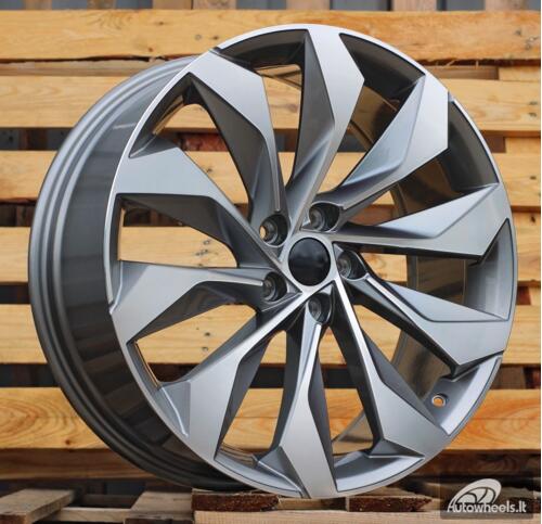 Ratlankis R20x8  5X112  ET  41  57.1  I1139  Grey Polished (MG)  For SKODA  (P2)  (Kodiaq New Model)