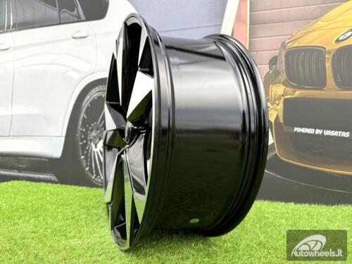 Ratlankis R18x7.5  5X112  ET  40  57.1  I5625  Black Polished (MB)  For SKODA  (K7)  (Kodiaq NEW Model)