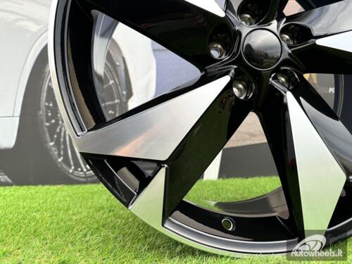 Ratlankis R18x7.5  5X112  ET  40  57.1  I5625  Black Polished (MB)  For SKODA  (K7)  (Kodiaq NEW Model)