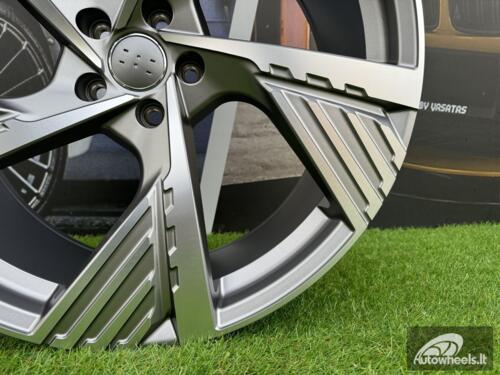 Ratlankis R19x8  5X112  ET  45  66.5  I5639  Grey Polished Half Matt (MGHM)  For AUD  (P2)  ()