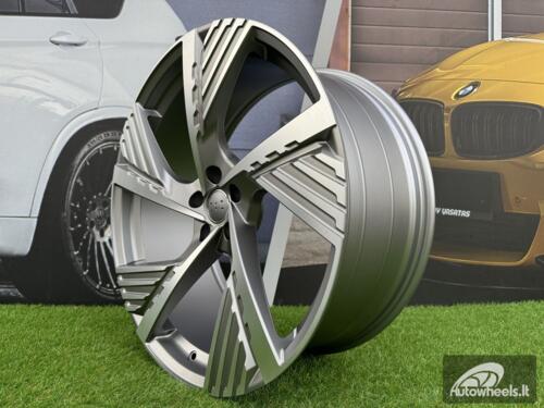 Ratlankis R19x8  5X112  ET  45  66.5  I5639  Grey Polished Half Matt (MGHM)  For AUD  (P2)  ()