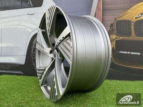 Ratlankis R19x8  5X112  ET  45  66.5  I5639  Grey Polished Half Matt (MGHM)  For AUD  (P2)  ()