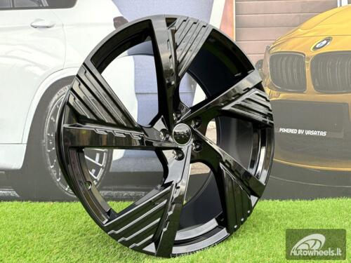 Ratlankis R19x8  5X112  ET  34  66.5  I5639  Black (BL)  For AUD  (P2)  (NEW MODEL)