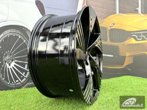 Ratlankis R19x8  5X112  ET  34  66.5  I5639  Black (BL)  For AUD  (P2)  (NEW MODEL)