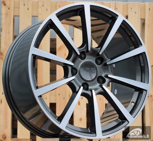 Ratlankis R19x11  5X130  ET  55  71.5  1067  Grey Polished (MG)  For PORCH  (P)  (Rear+Front)