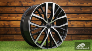 Ratlankis R17x6.5  5X100  ET  40  57.1  B1179  Black Polished (MB)  For VW  (Z6+M)