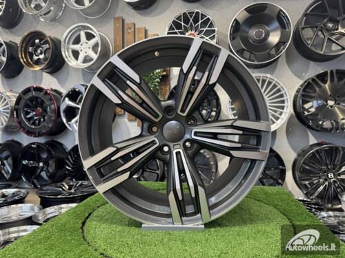 Ratlankis R18x8  5X120  ET  30  72.6  BY983  (5081)  Grey Polished (MG)  For BMW  (P)