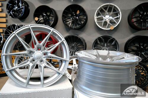 Ratlankis R19x8.5  5X112  ET  25  66.5  HX036  (A5581)  Silver Shining (SS)  For HAXER  (K7+P)  (Rear+Front)