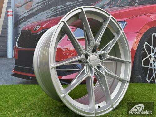 Ratlankis R19x8.5  5X112  ET  40  66.5  HX036  (A5581)  Silver Shining (SS)  For HAXER  (P)  (Rear+Front)