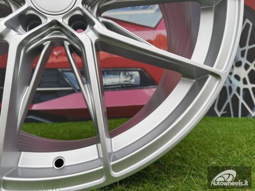 Ratlankis R19x8.5  5X112  ET  40  66.5  HX036  (A5581)  Silver Shining (SS)  For HAXER  (P)  (Rear+Front)