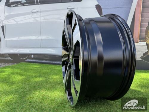 Ratlankis R17x7.5  5X114.3  ET  45  64.1  B5520  Black Polished (MB)  For HOND  (L1)