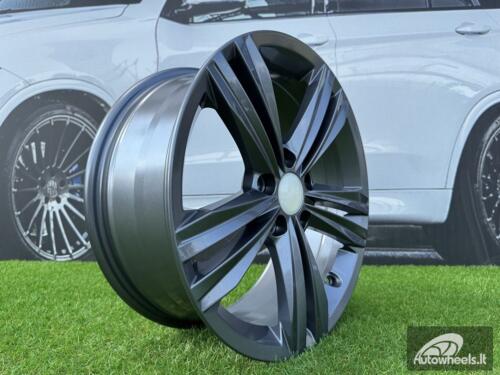 Ratlankis R17x7  5X112  ET  45  57.1  B5619  Gun Metal (GM)  For VW  (P)