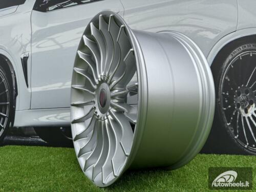 Ratlankis R19x8.5  10X112/120  ET  25  72.6  BK273  Silver (SI)  For BMW  (K4)  (ALPINA Style Rear+Front)