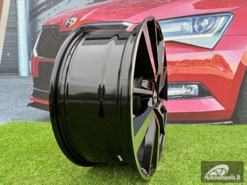 Ratlankis R17x7  5X114.3  ET  40  66.1  BY131  (BK853)  Black Polished (MB)  For NISS  (L4)